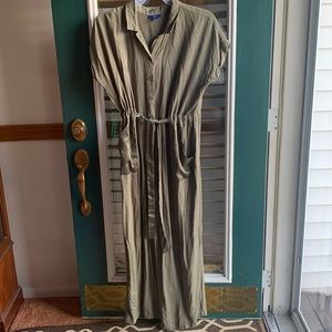 Jumpsuit- olive green